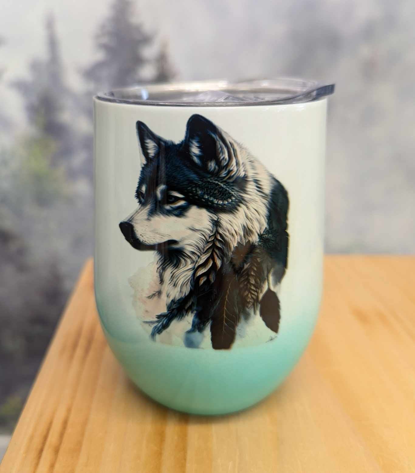 Verre à vin isotherme 12 Oz. - Loup